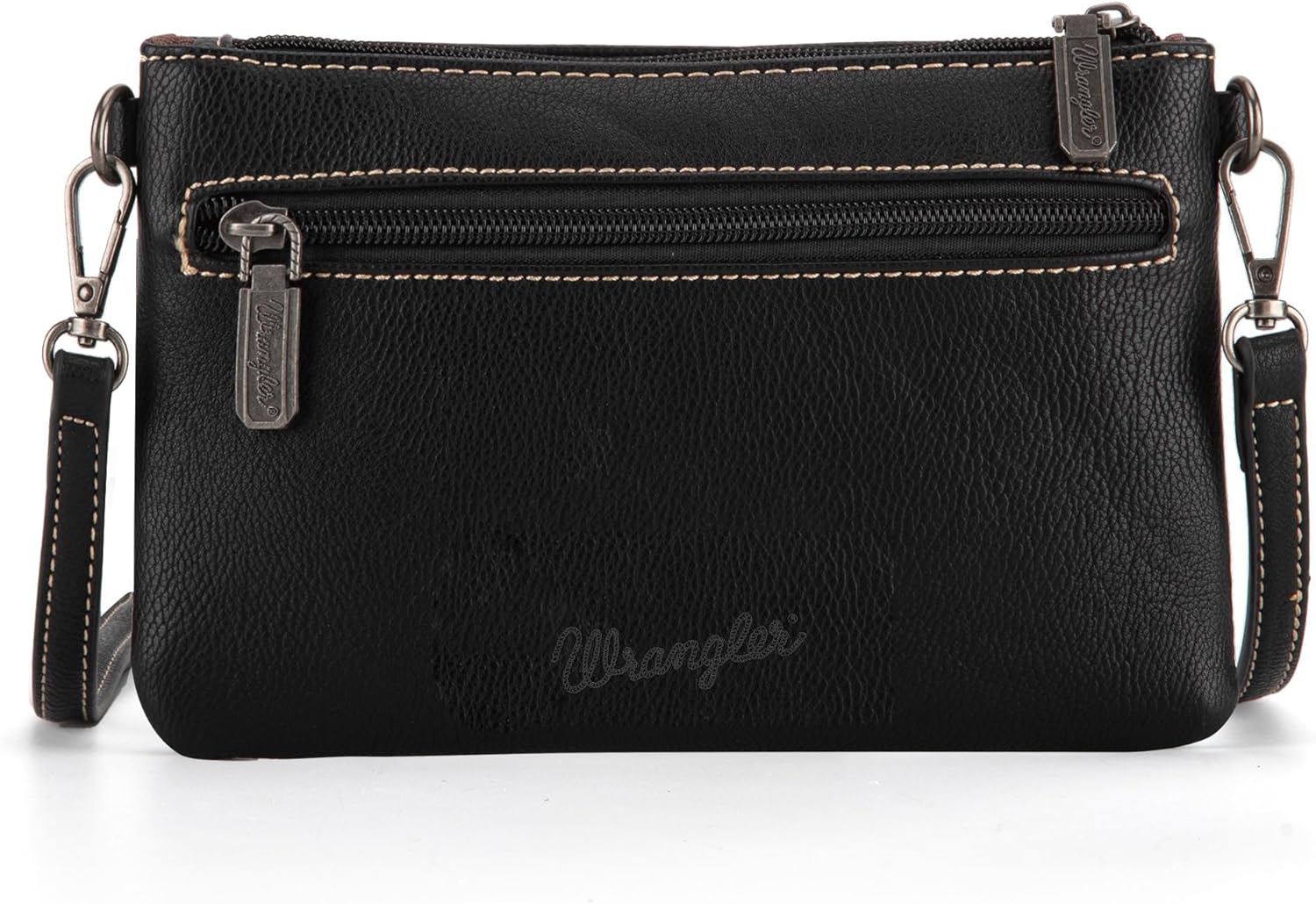 Wrangler Western Cowhide Crossbody Bags for Women Clutch Wristlet Purse