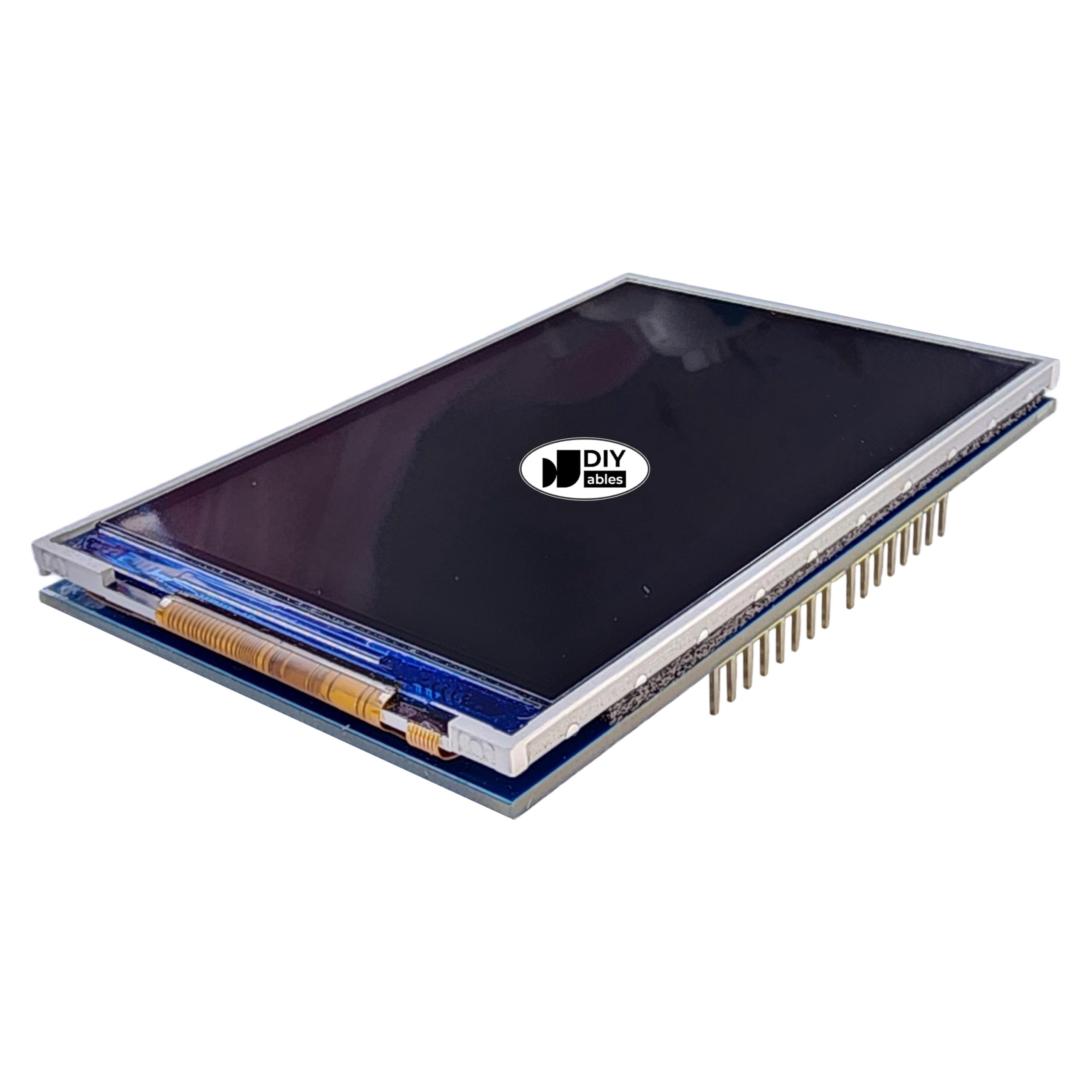 Schermo LCD TFT da 3,5 pollici per Arduino, 320 x 480 RGB a colori, driver ILI9486, interfaccia parallela a 8 bit, compatibile con Arduino Uno R3/R4, Mega, Due, Giga R1, Non-Touch