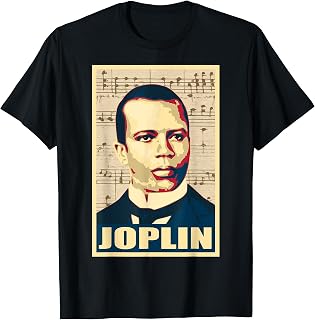 Scott Joplin Classical Music Composer Black History Month T-Shirt