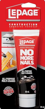 88mL No More Nails All-Purpose Construction Adhesive