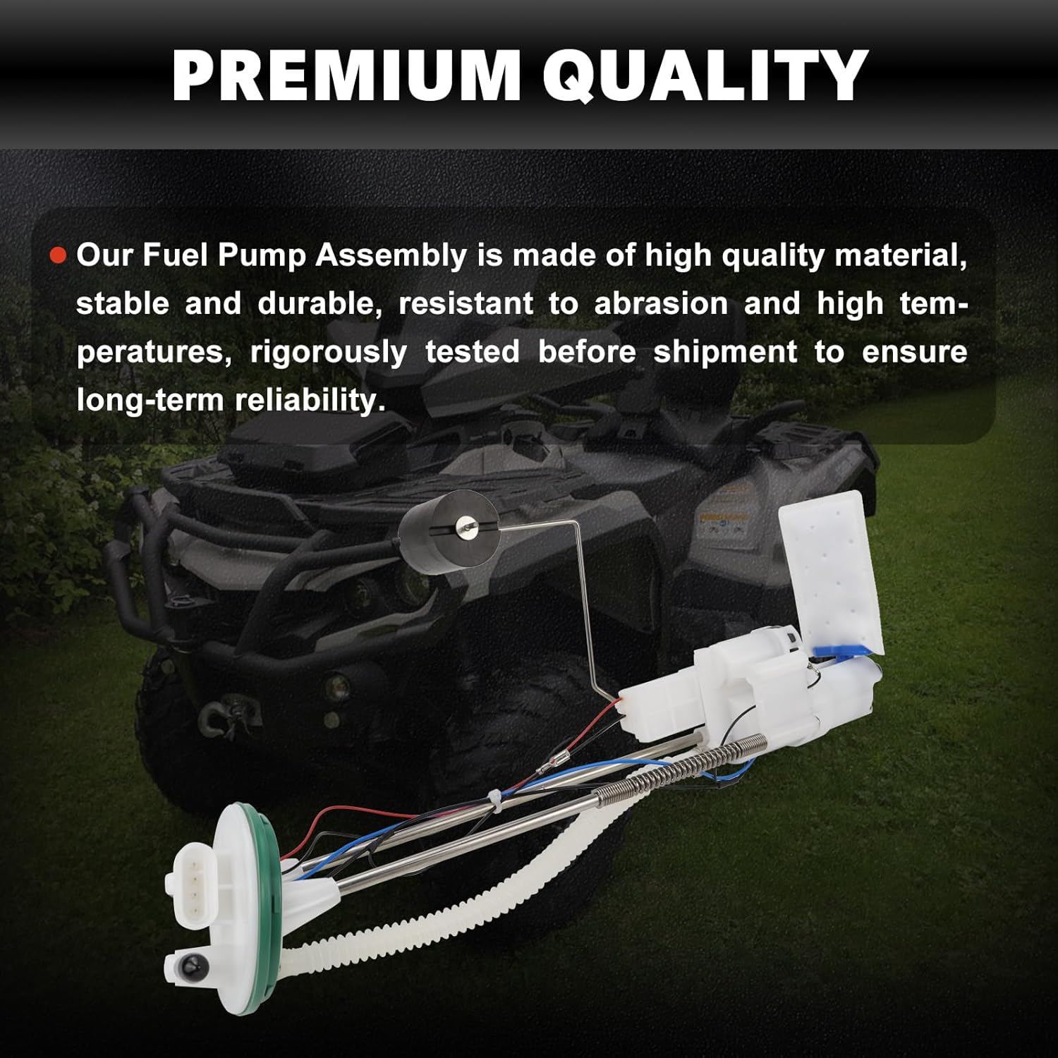 USTAR Fuel Pump Assembly Compatible with Can-Am Outlander DPS/L/LE/MAX/STD/XMR 450 500 570 EFI, Renegade XMR 570 EFI Replaces# 709000461 47-1029