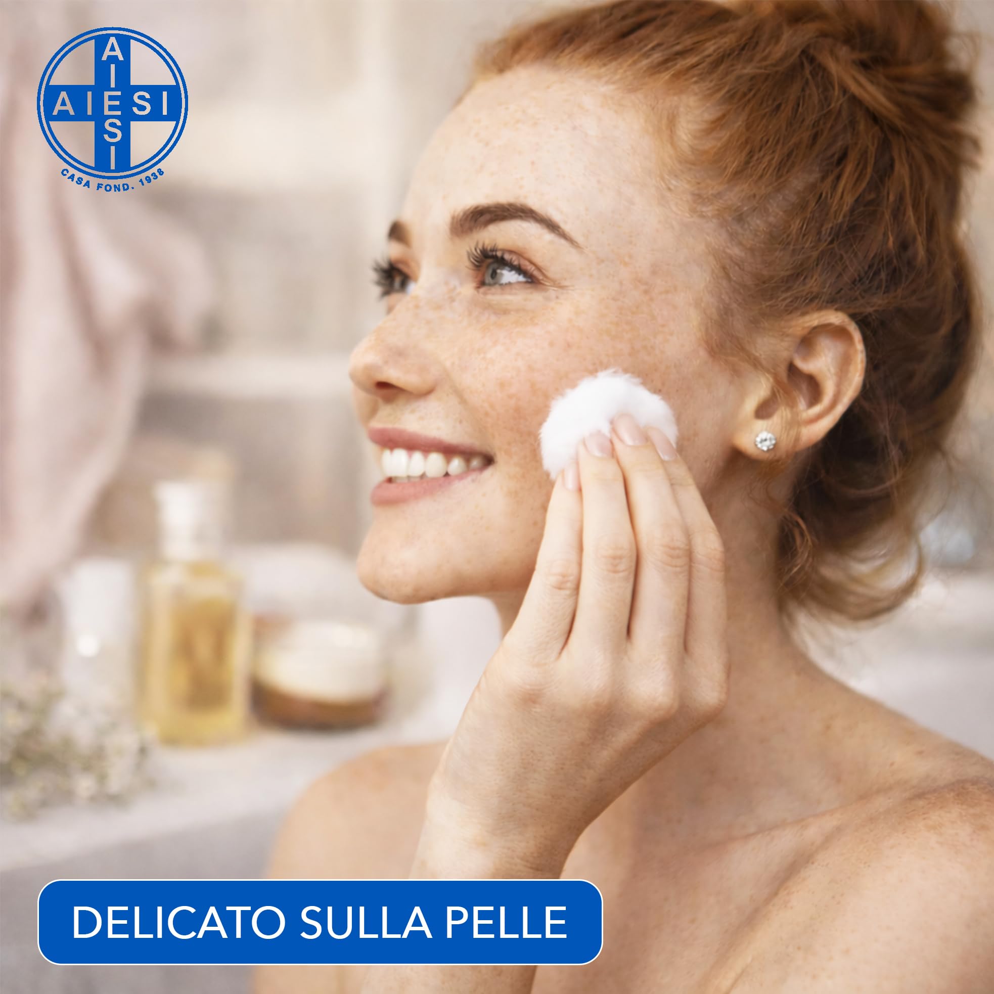 AIESI® Cotone idrofilo (1 kg) qualità oro a zig zag per uso sanitario PHARMASOFT, Made in Italy