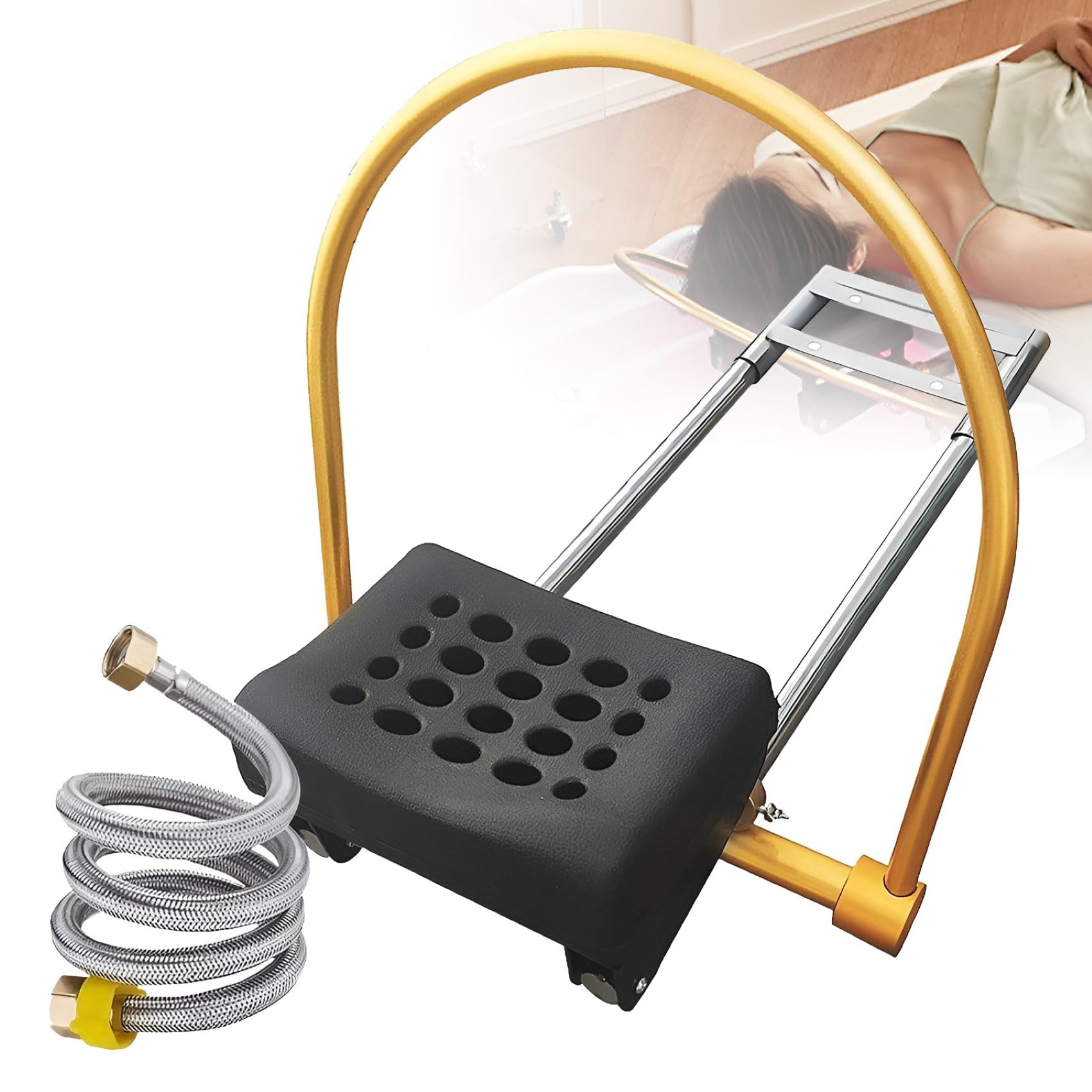 Grifo para fregadero de spa con sistema de circulación de agua para accesorios de masaje