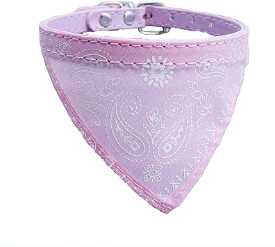 Fashion Dog Bandana Collar Dog Collar Boy Medium Bandana Puppy Bandana with Collar for Dogs