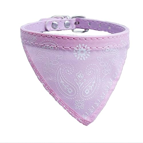 Newtensina Perro de la Moda Bandana Collar Collar de Perro Boy Pañuelo Medio Perrito Pañuelo con Cuello…