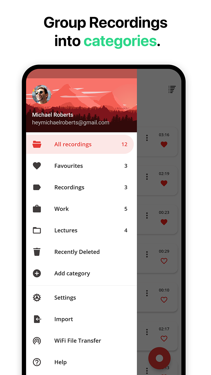 Voice Recorder App on Amazon Appstore