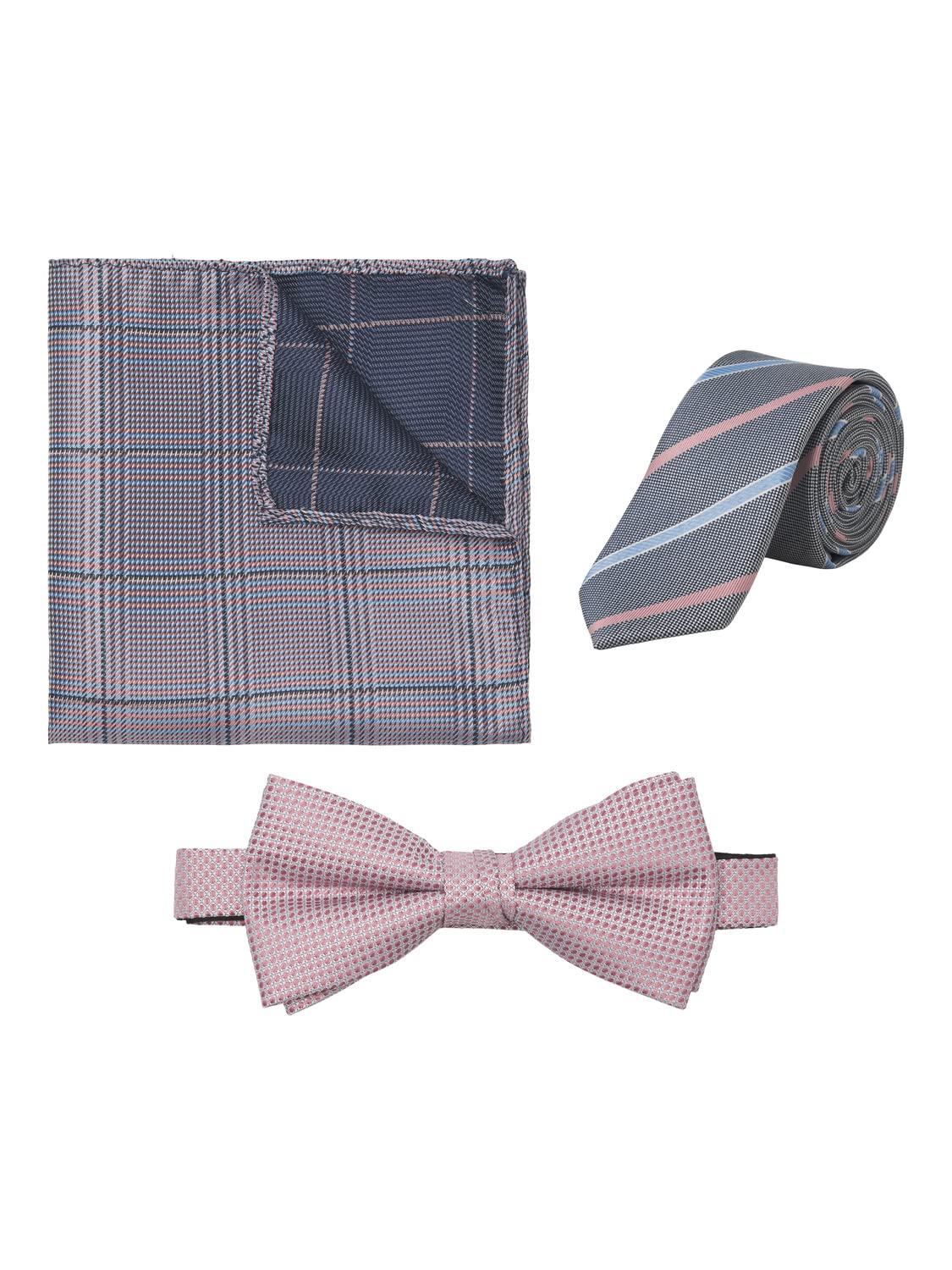 JACK & JONES Zestaw składający się z krawata i muszki Mężczyźni Jacrilo Summer Giftbox