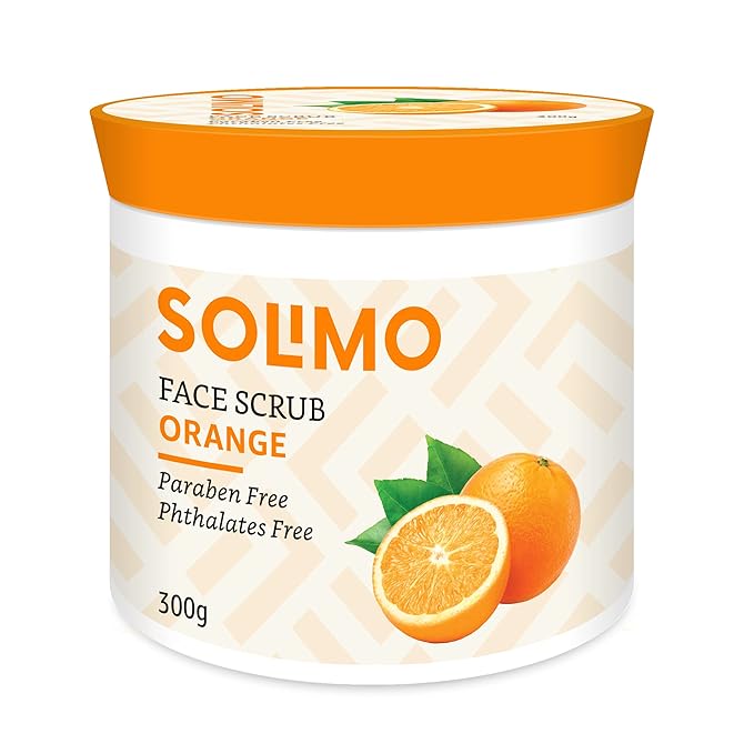 Amazon Brand – Solimo Orange Face Scrub at Rs. 150