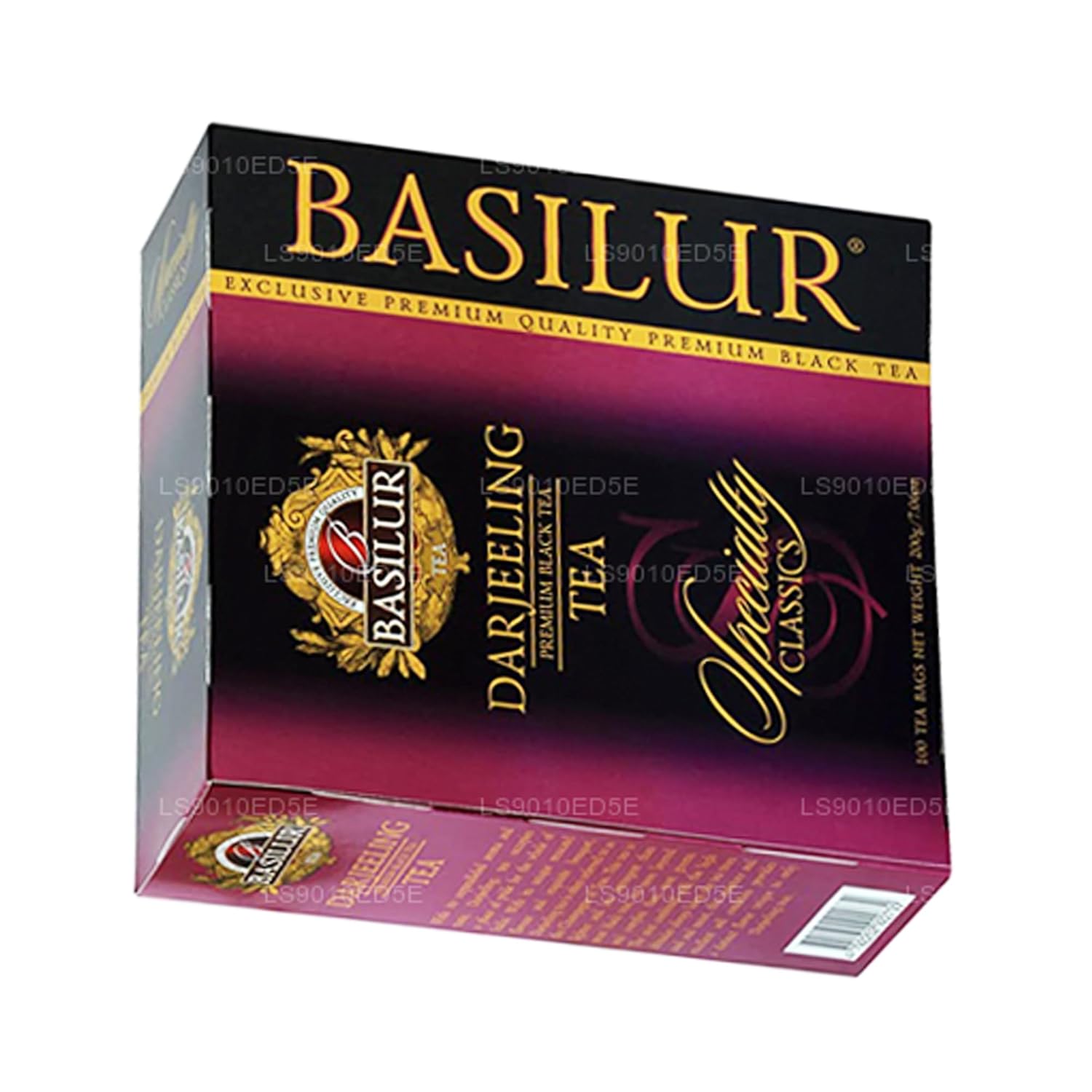 Basilur “Darjeeling” Specialty Classics Collection - 100 Count String and Tag Tea Bags