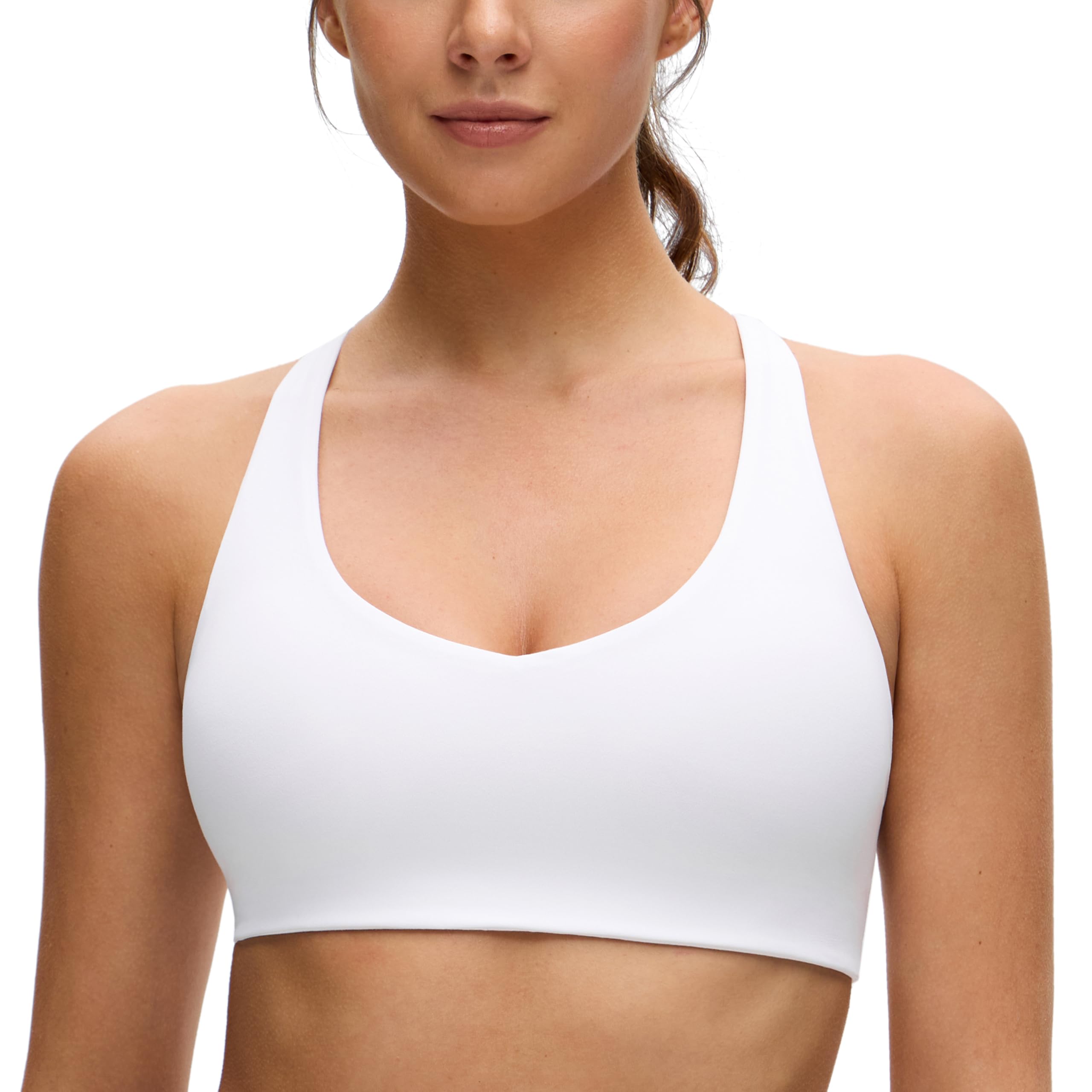 CRZ YOGA Butterluxe Racerback Sports Bra