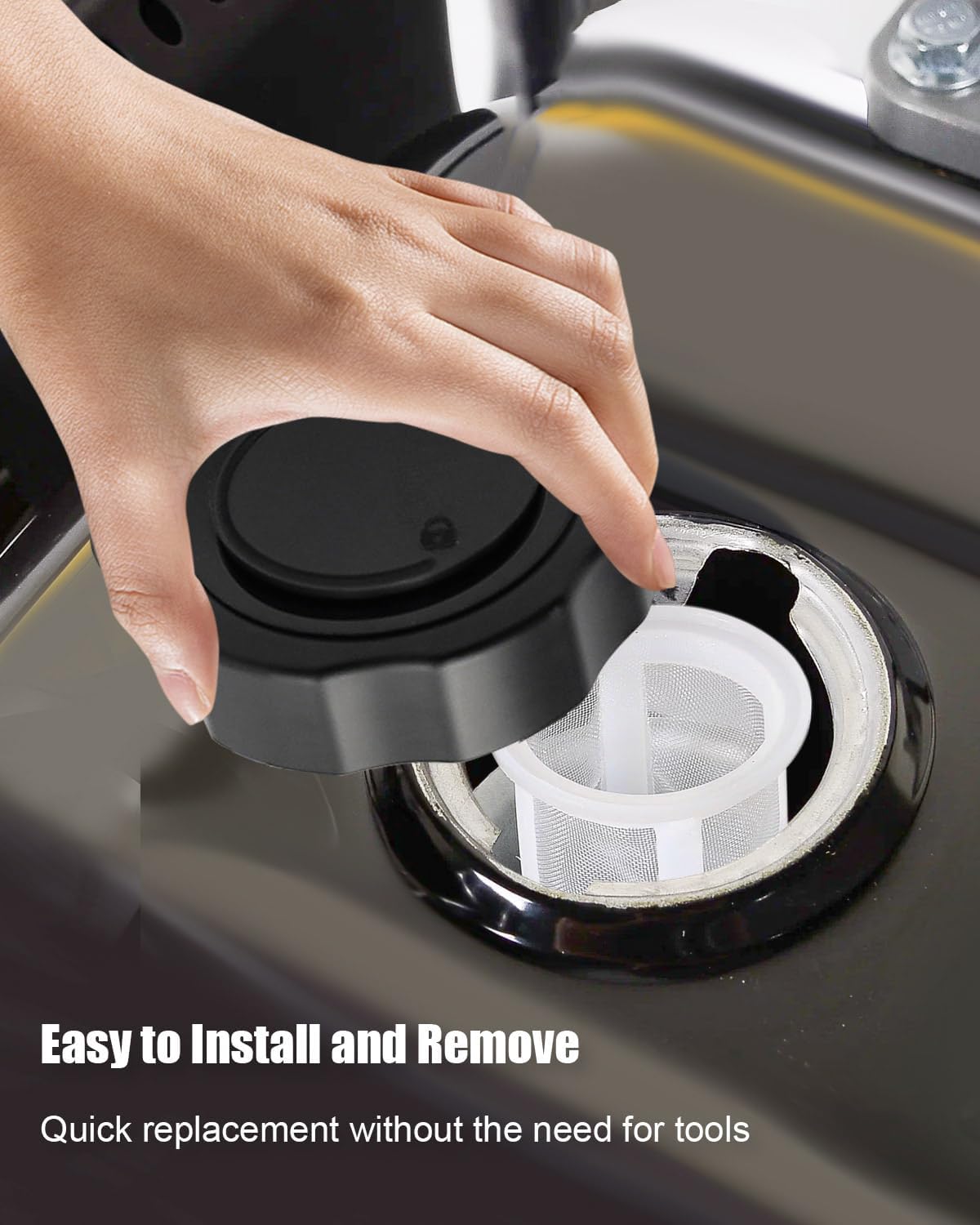 Fuel Tank Cap Replace 366350460 Fit for Mikasa Multiquip Rammers MTX50HD MTX90 MTX60HD MTX70HD MTX70HDR MTX80HDR