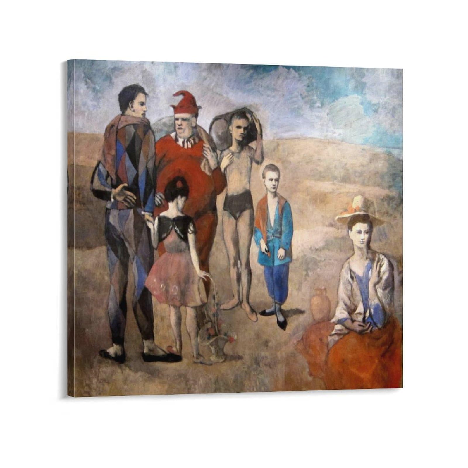 パブロ・ピカソ、Family of Saltinbanques Amazon.co.jp: Pablo Picasso パブロ・ピカソ Saltimbanques The