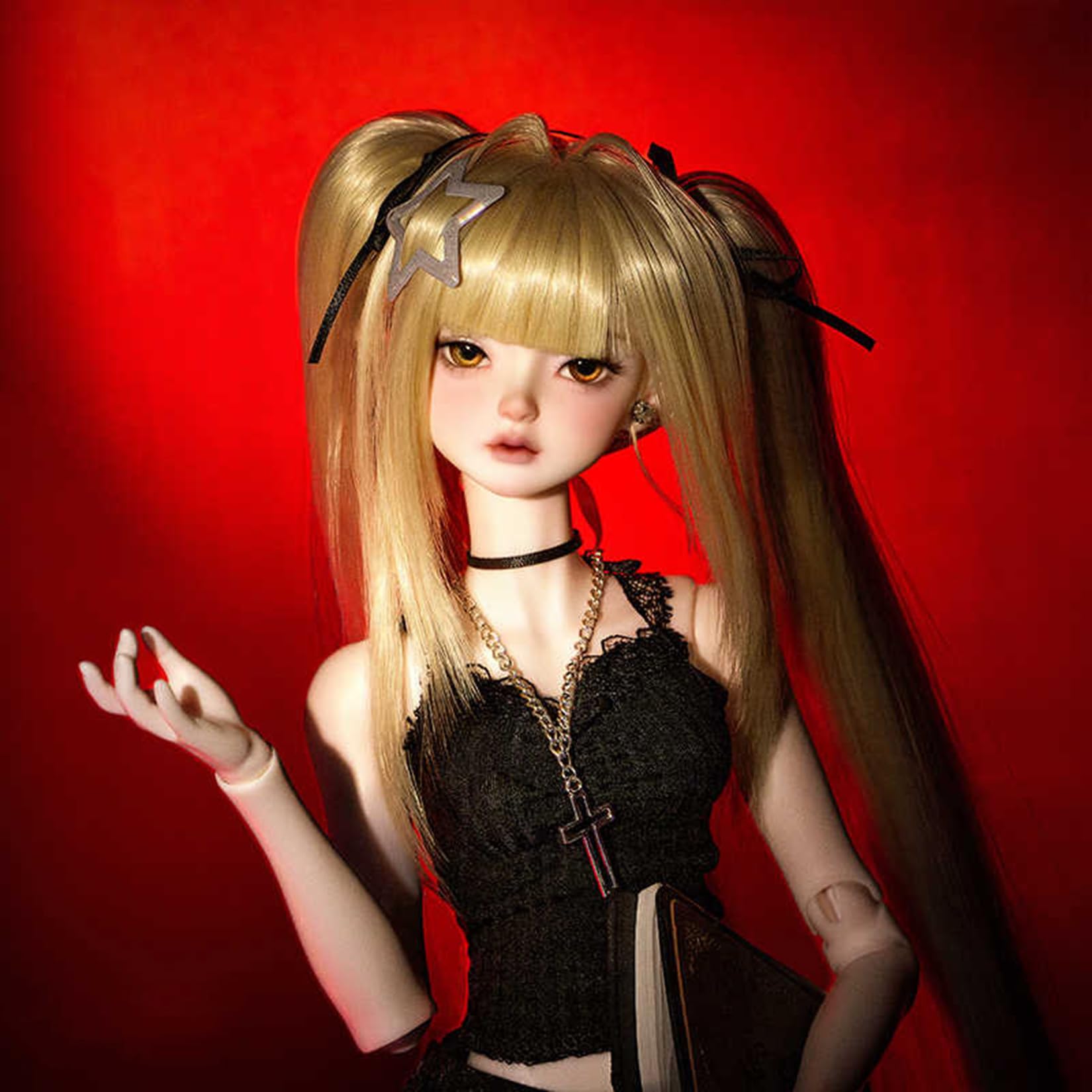 Amazon.co.jp: MAIBED 1/4 スケール BJDドール 球体関節人形 金髪少女