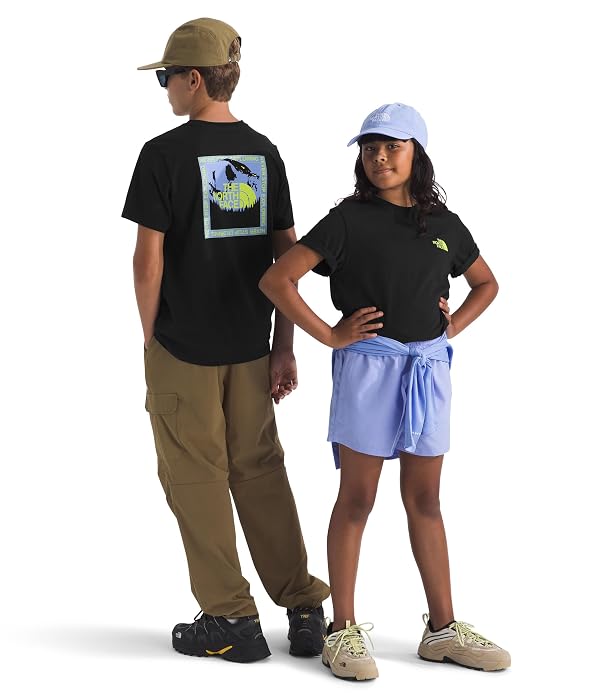 The North Face Teen Stay Exploring Short-Sleeve Tee, TNF Black, Medium by The North Face - Used condition - US$20.41