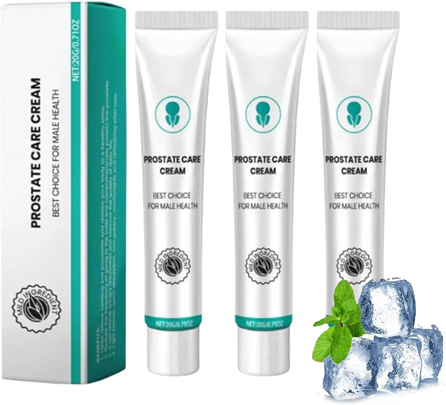 Qylen Prostate Treatment Cream, Prostate Enhance Cream, Prostate Cream, Prostate Relief Cream, Mullend Prostate Treatment Cream, Qylen Prostate Cream (3pcs)