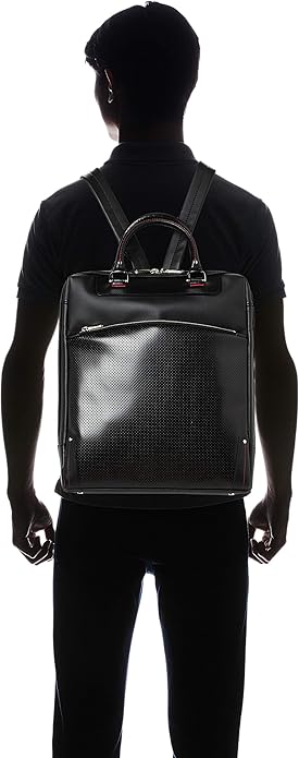 Amazon | [ウノフク] リュック BX薄マチリュック 13-1078-10 ブラック