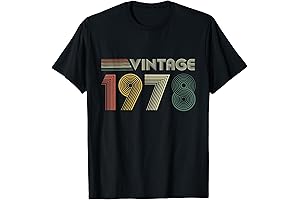 1978 Birthday, 1978 T-Shirt