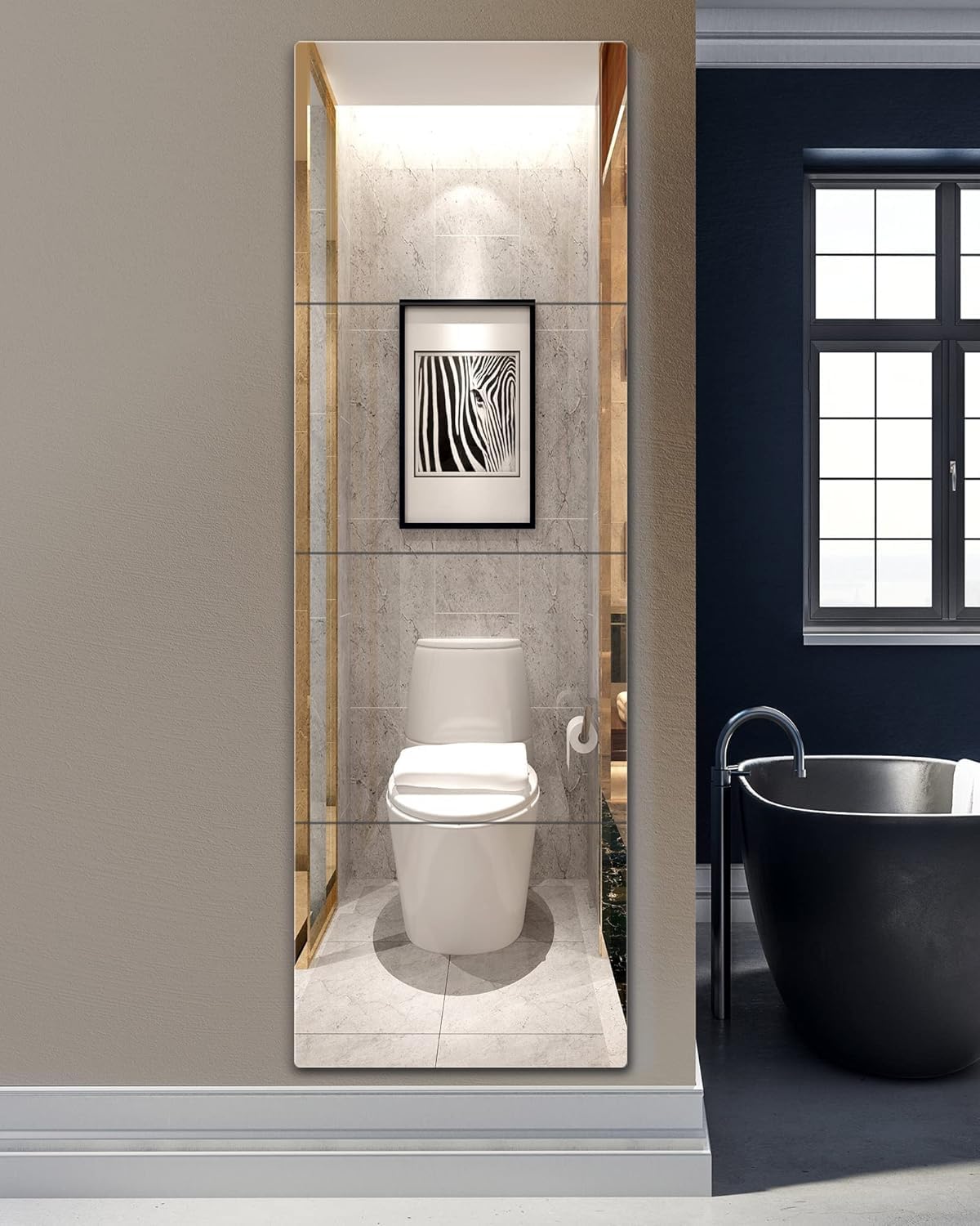 UNBREAKABL MIRO: Full Body Shatterproof Mirror -12 UNBREAKABL MIRO: Full Body Shatterproof Mirror -12