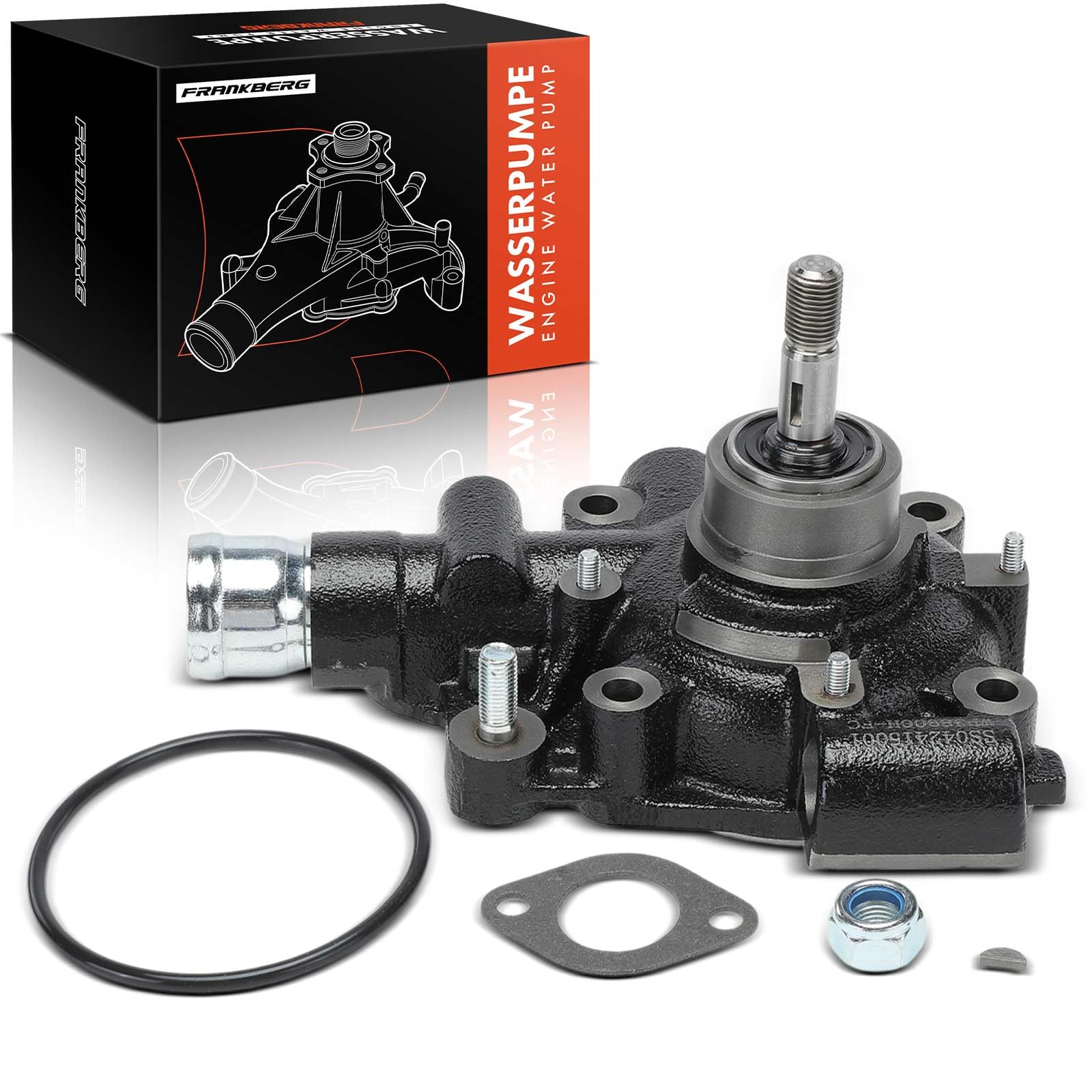 Frankberg Bomba de agua 500300476 | Compatible con: Caja diaria II, Plataforma/chasis Daily II, Autobús diario II, Volquete Daily II