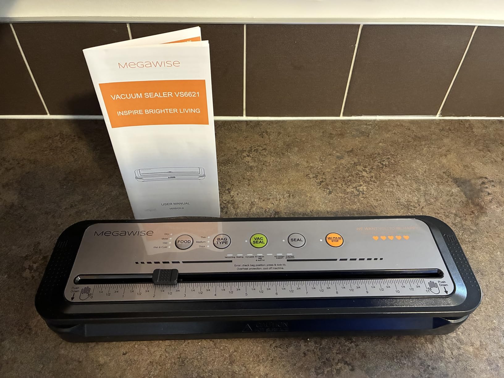 Customer image of MegaWise vacuum sealer