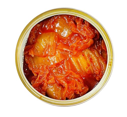 Miniatura 19 de Korean Canned Kimchi, Napa Cabbage Kimchi, Naturally Fermented, Non-GMO, No preservatives, No additives- (5.64oz x 4)