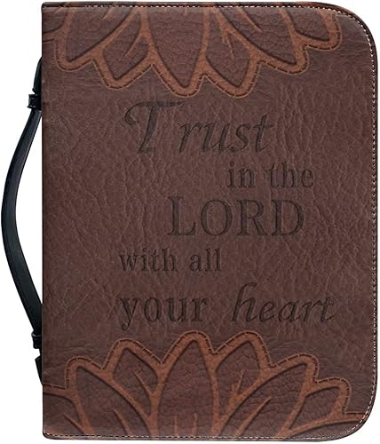 Miniatura 42 de TODIYADDU Funda para Biblia de gran capacidad para mujeres y hombres, bolsa de mano de iglesia, bolsa de estudio, bolsa de Biblia, accesorios