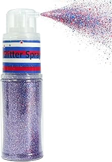 Glitter Spray 15g Sticky Makeup Shimmering Powder | Shiny Glitter Spray for Face, Skin, Cloth, Clothing, Suits, Women, Girls, Kids and Girls