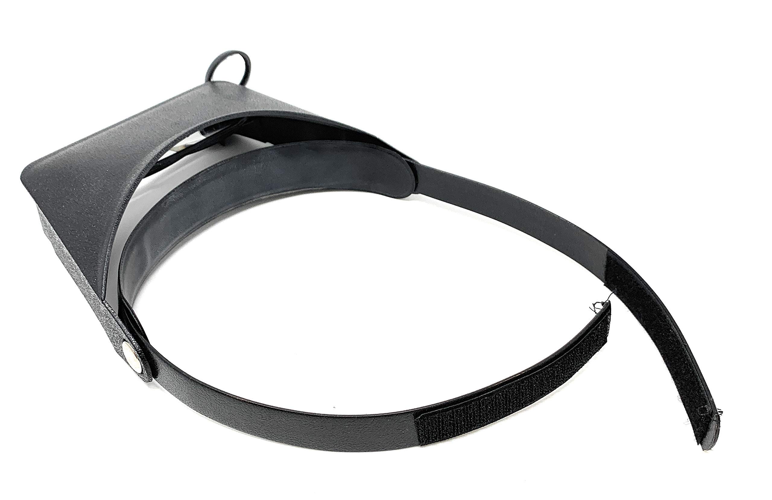 Excel Blades MagniVisor Okulary powiększające do słuchawek, do czytania, elektroniki i naprawy zegarków (1,8x, 2,3x, 3,7x, 4,8x)