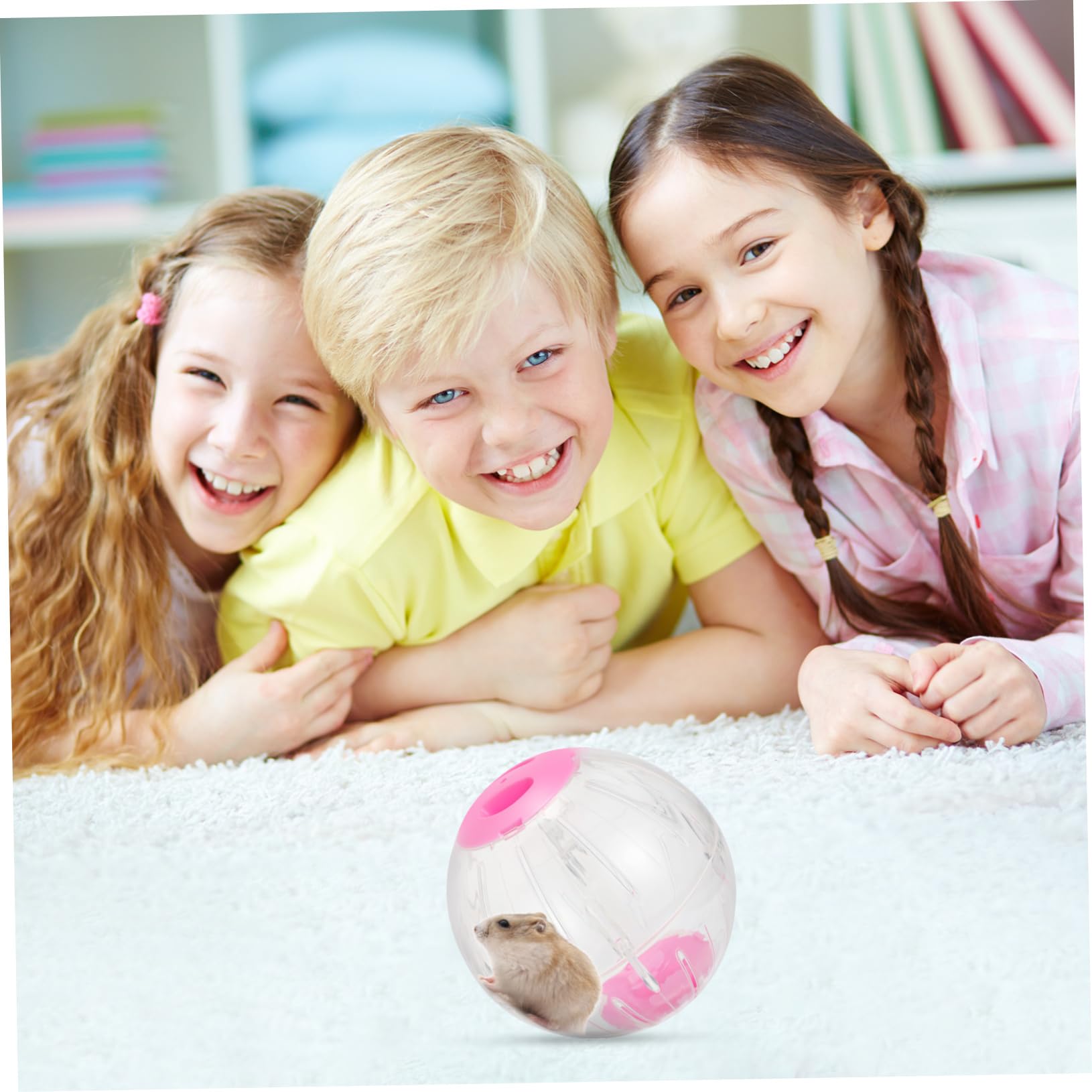 COLLBATH Hamsterlaufball Trainingsball Transparent 18, 5cm Kunststoff