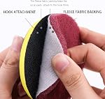 Glarks 16Pcs 4 Inch Perceuse Power Brosse Tile Scrubber Scouring Pads Kit de nettoyage avec 4 Porte-plaquette de disque de pouce pour salle de bain & Nettoyage de cuisine, 3 Stiffness différente (Rouge, Gris, Vert)