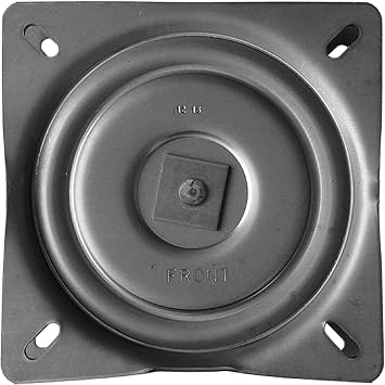 chairpartsonline 7" Heavy Duty Replacement Bar Stool Swivel w/ 3 Degree Pitch - Made in the USA - S4696