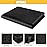 Trading Card Binder 16 Pocket, GERMUN PU Cover Card Binder for 1000+ Cards, Premium Trading Card Holder Folders, Double Sided Pocket Card Album for MTG, TCG (Carbon Black)