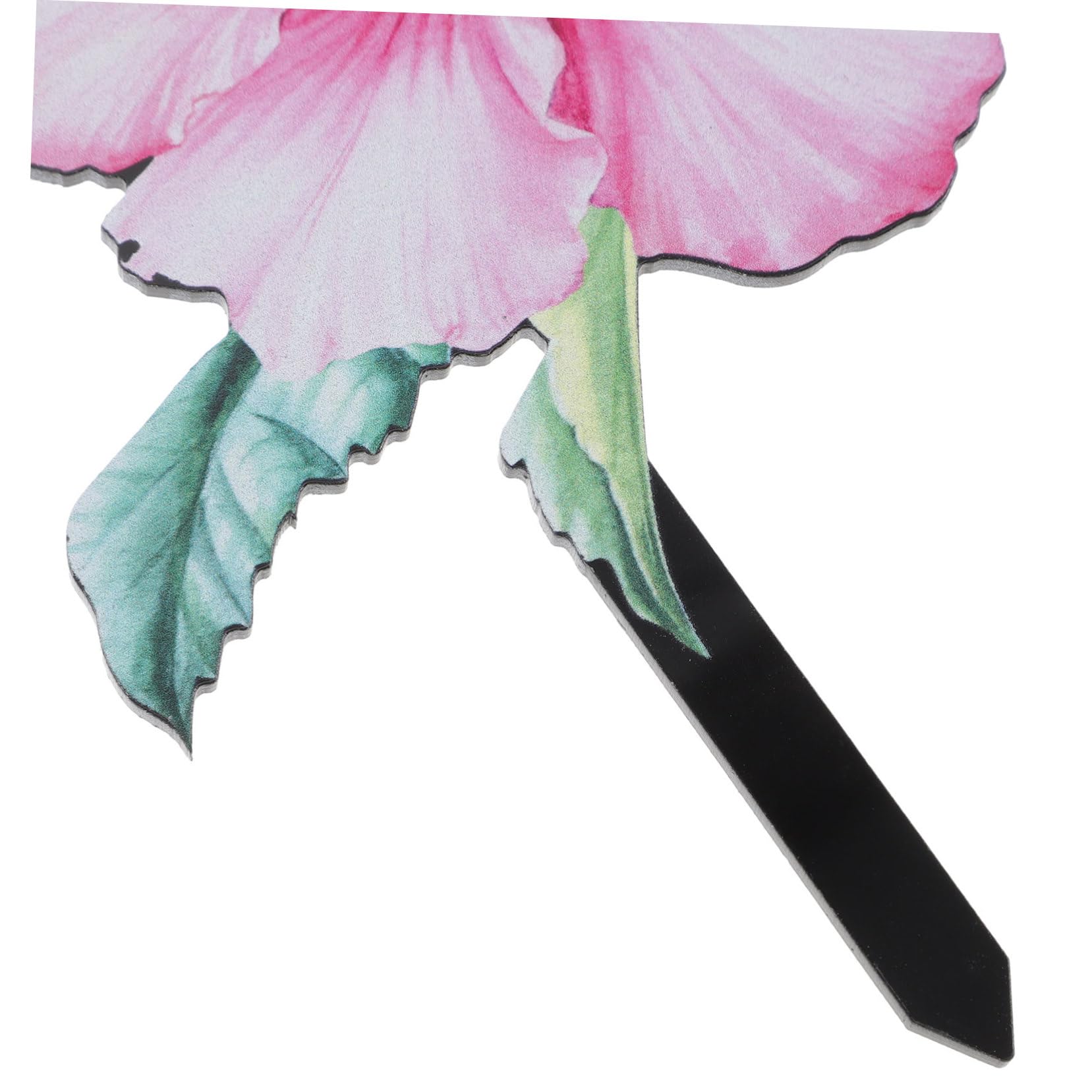 YARNOW 4pièces Piquet De Jardin Décoratif avec Design De Fleurs Et pour Aménagement Extérieur Ornement De Cour pour Terrasse Et Jardin