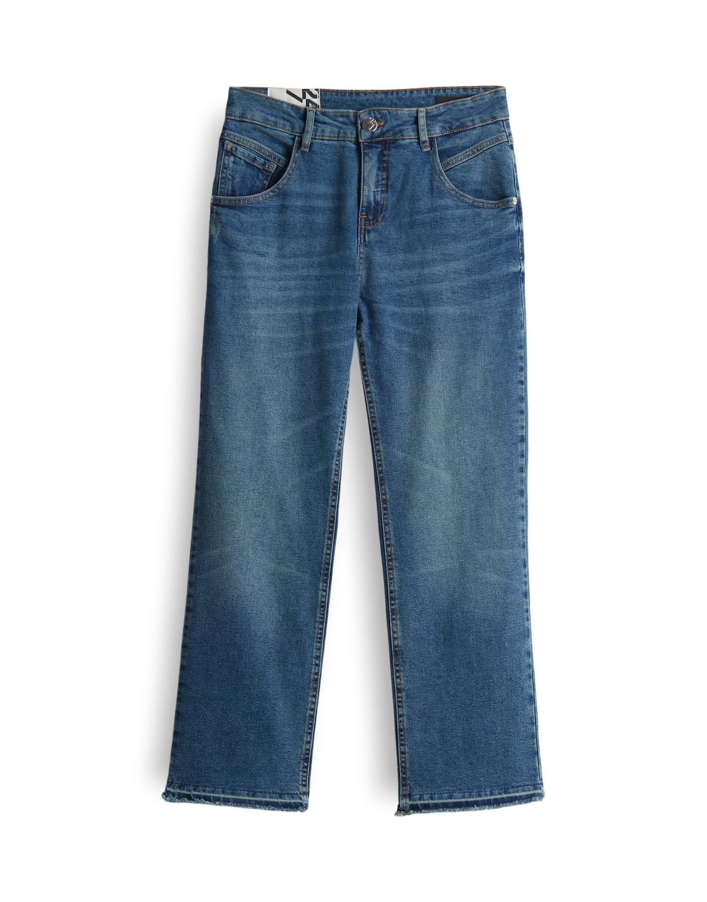 OPUS Boyfriend Jeans LANI Twist Mid Rise aus BCI Cotton Mix Daily Blue