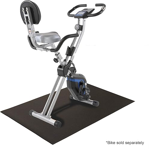 Miniatura 6 de Xterra Alfombrilla de piso PVC resistente, grueso de 0.236 in, antideslizante, con textura, protector de suelo para cinta de correr o bicicleta