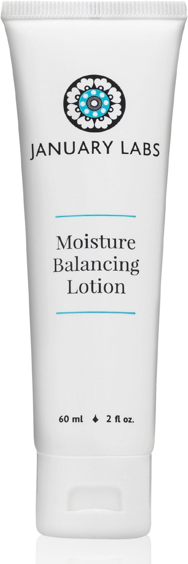 January Labs Skin Essentials Moisture Balancing Lotion, Body and Face Cream, 2 oz. tube