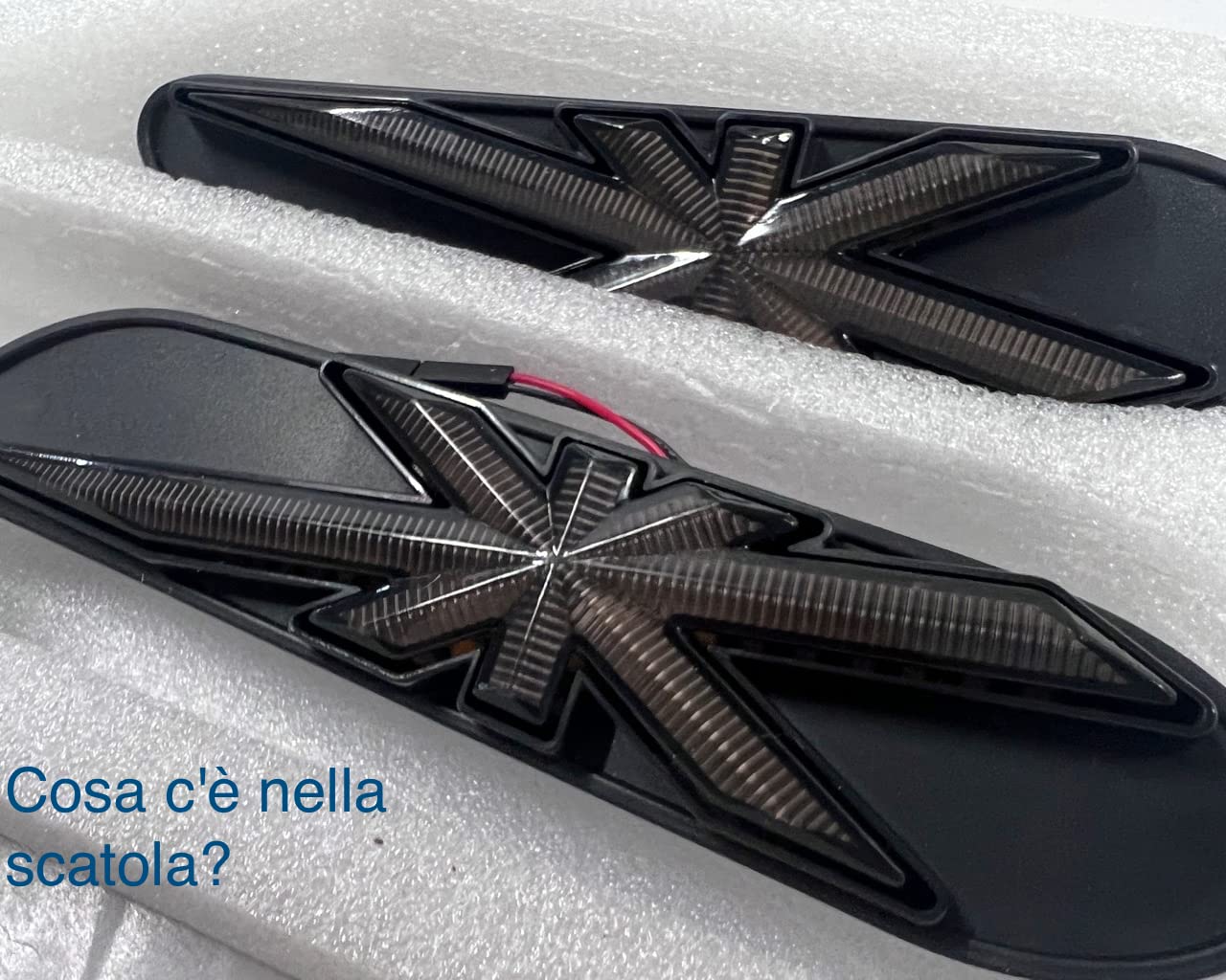 Per Mini R50 R53 R52 Indicatori di direzione laterali lampeggianti dinamici Sostituzione dell'indicatore di direzione a LED