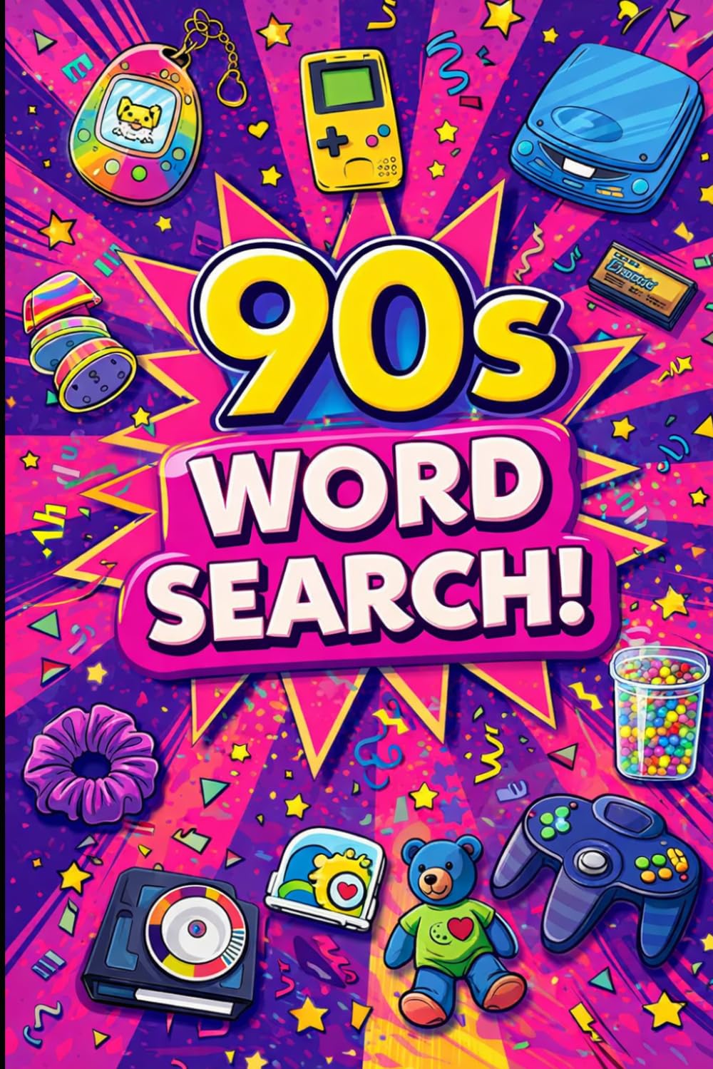 90's Word Search: 101 word search puzzles
