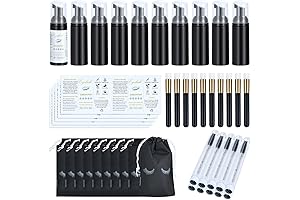 50 Lash Aftercare Shampoo & Cleaning Tools Bottles, Brushes & Wands