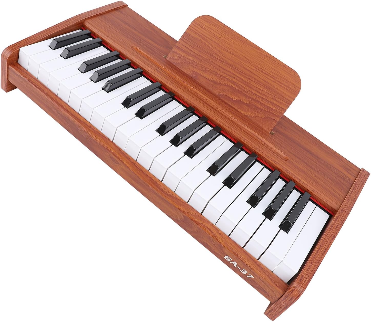 37 Key Piano Keyboard, Compact Lightweight Electronic Organ with 3 Full Octaves for Kids Music Education Toy