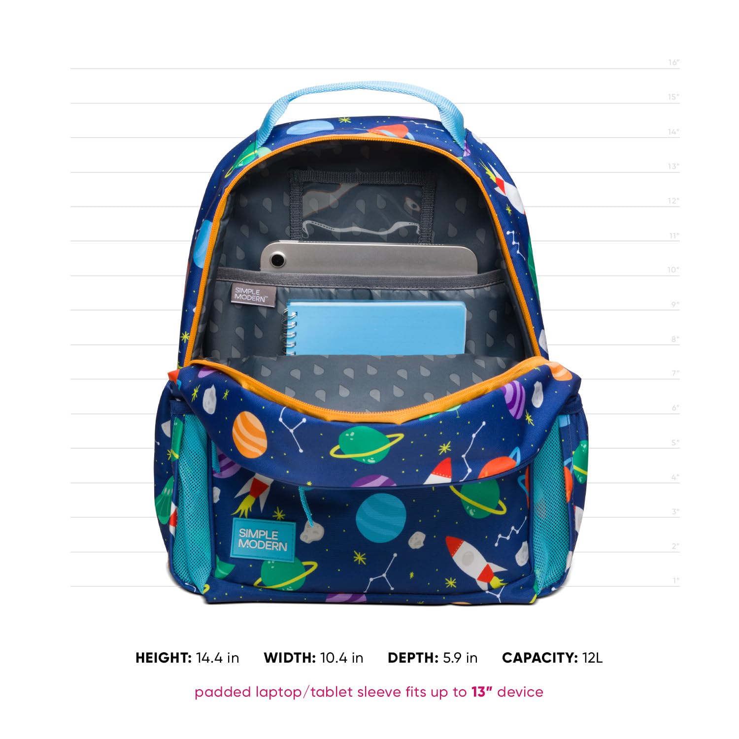 Simple Modern Rucksack für Kleinkinder für Schulmädchen und Jungen