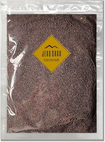 JEAU CHAU Brown Mustard Seeds, 17.6 oz 500 g, Nepal Mustard, Selected Product, Brown Mustard Seed, No Additives, Spices, Commercial Use