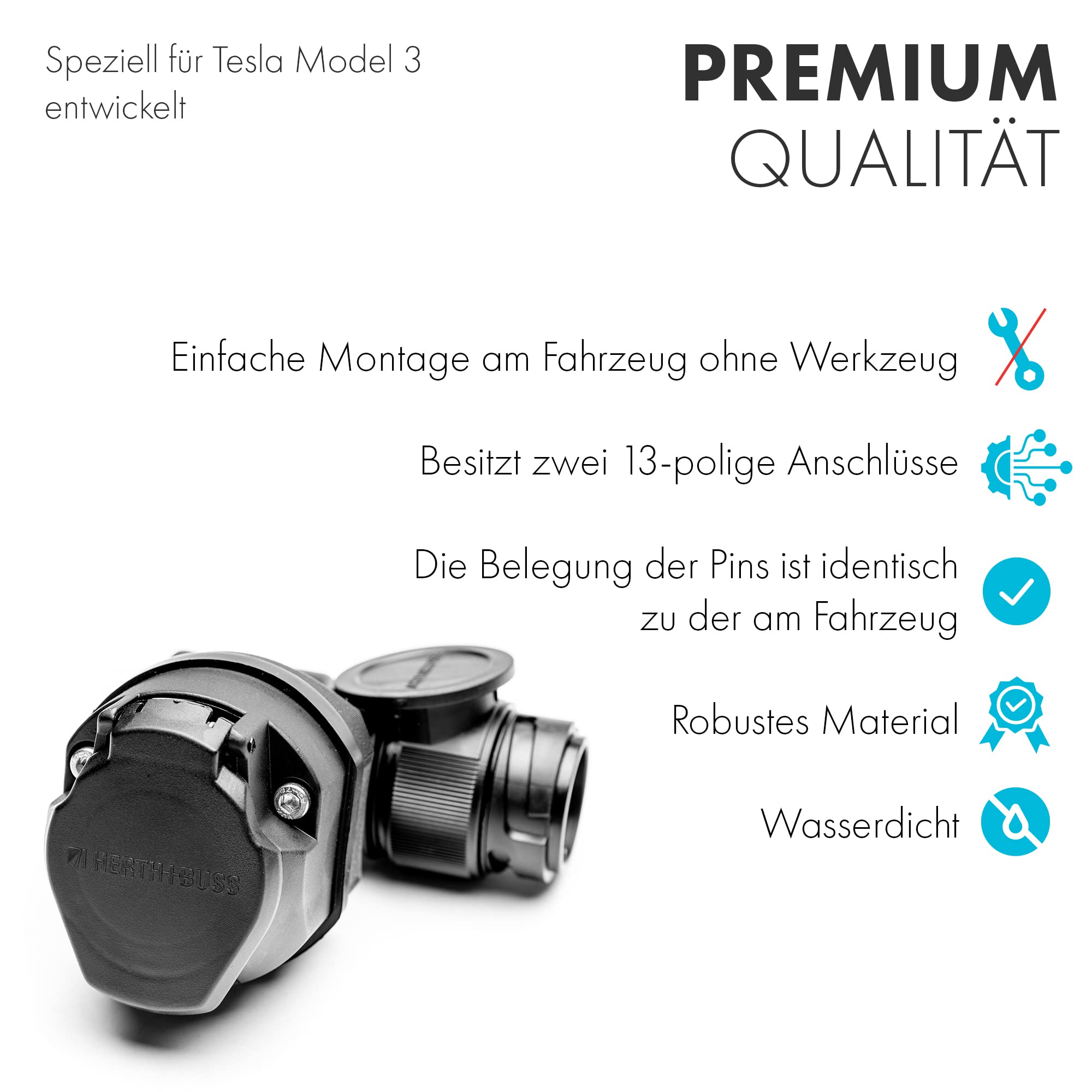 Shop4EV Adaptateur angulaire d'attelage de remorque, vélo, porte-vélos, 90 degrés Shop4EV Adaptateur angulaire d'attelage de remorque, vélo, porte-vélos, 90 degrés