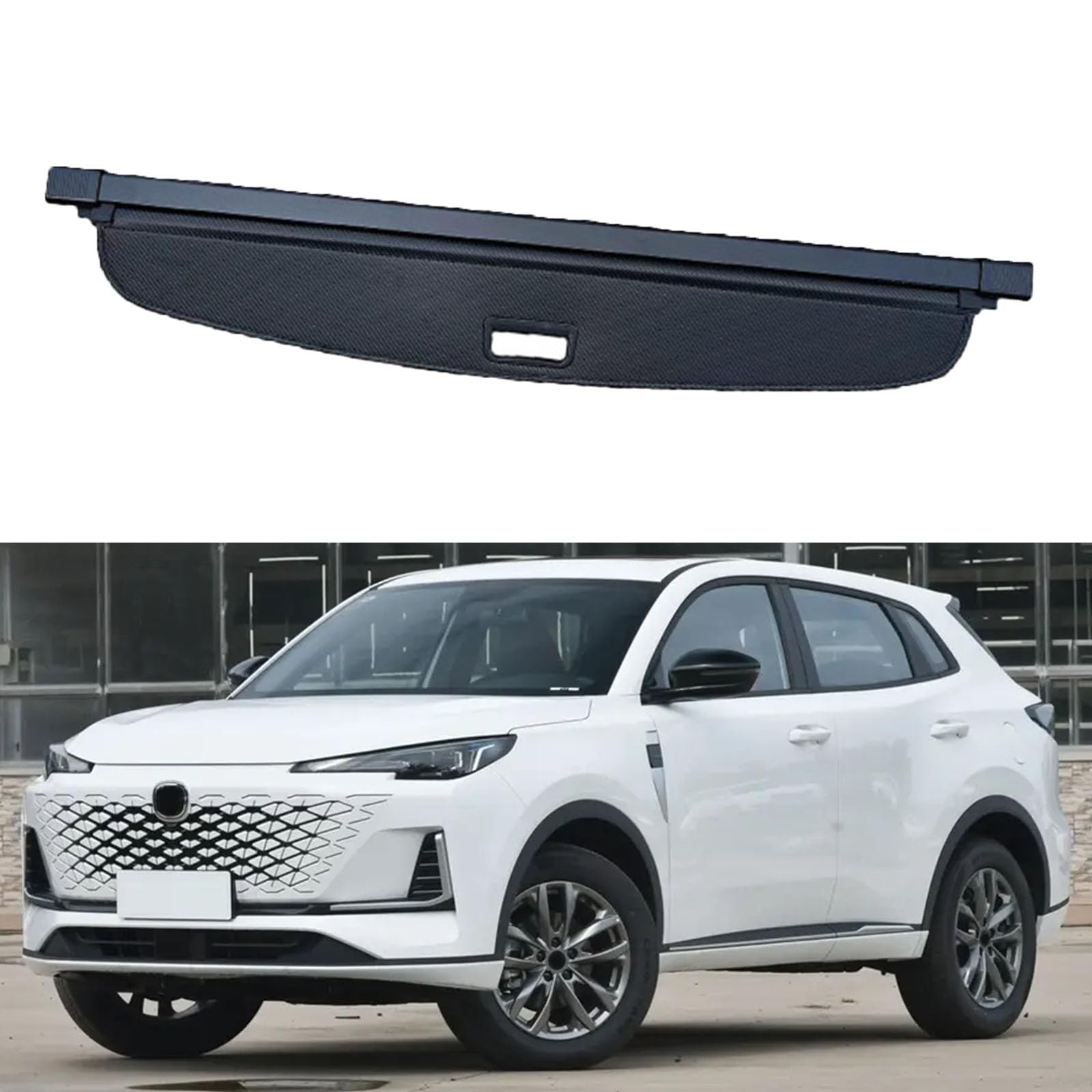 SXLGDW Car Retractable Rear Trunk Parcel Shelf,Compatible with Changan UNI-S 2024-2025,Car parts