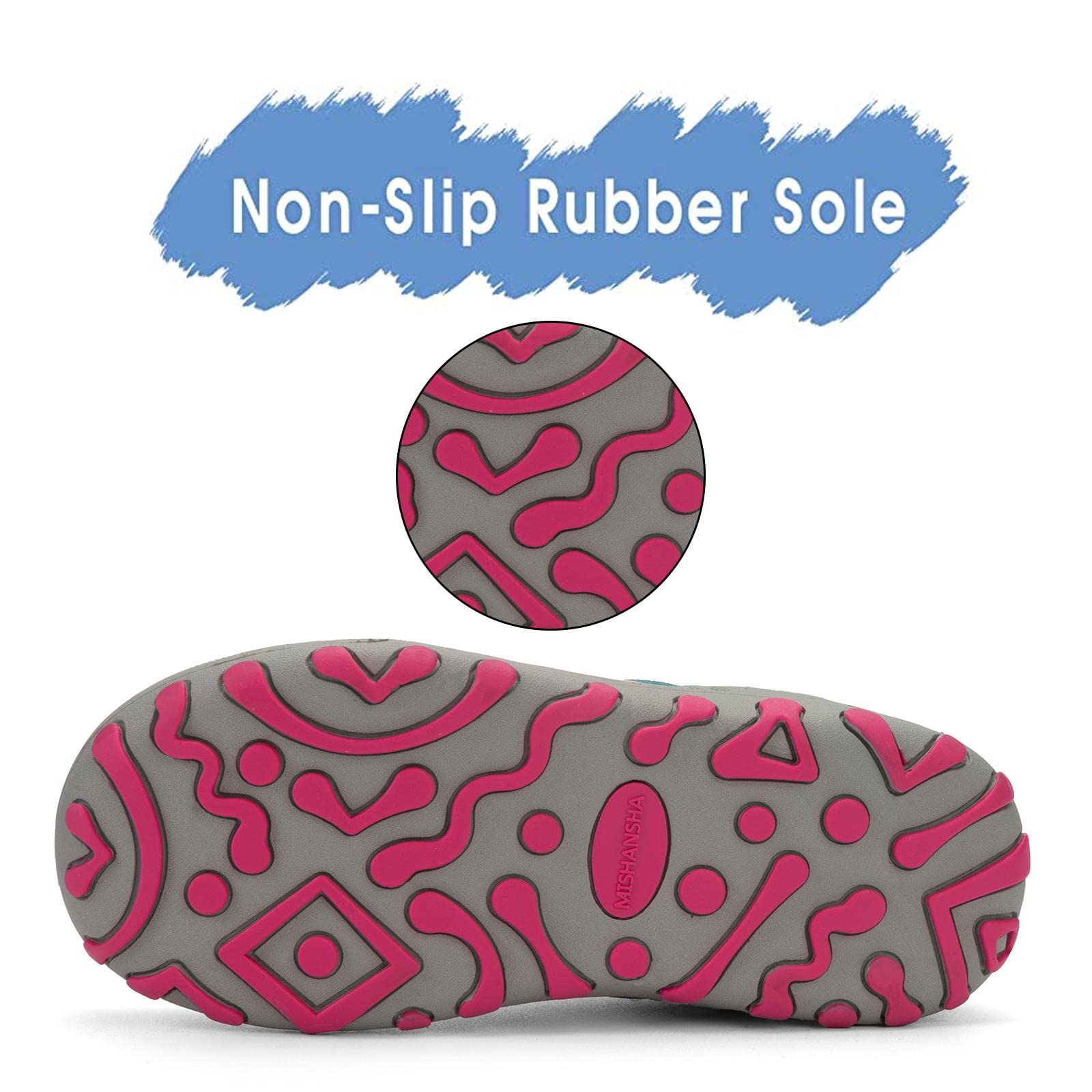 Mishansha Sneakers Bambini Bambina Respirabile Mesh Sportive Scarpe da Corsa Unisex Casuale Ginnastica Fitness All'aperto Taglia 24-38 EU