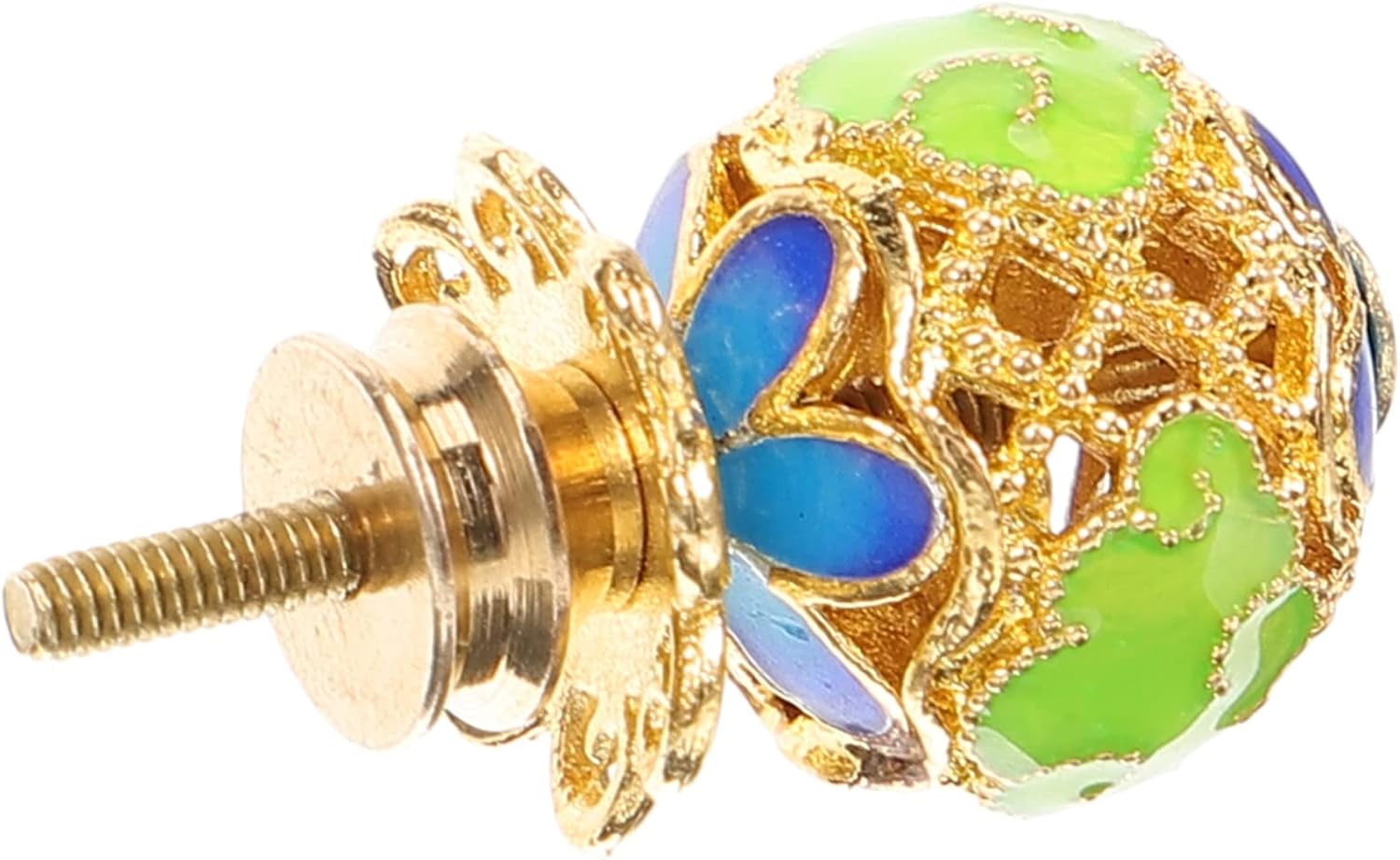 KONTONTY Teapot Button Ceramic Tea Kettle Enamel Tea Kettle