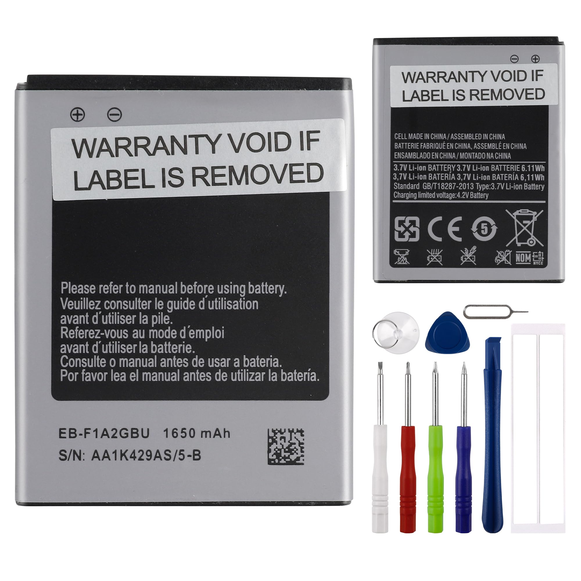 未使用新品！18SS F.C.R.B. LOGO MOBILE BATTERY Amazon.com: E-YIIVIIL Replacement Battery EB-F1A2GBU Compatible