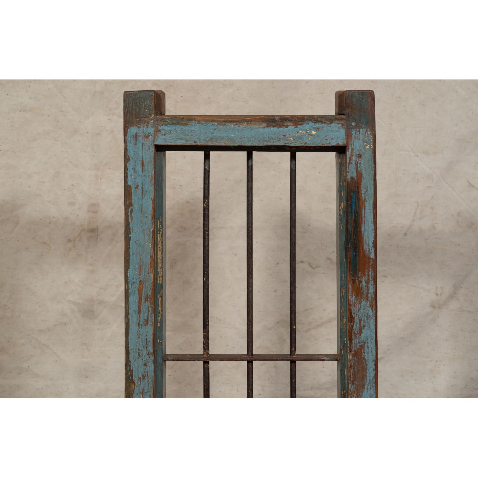 Biscottini Porta interna finestra L46,5xPR11,5xH102,5 - Porta in ferro - Porte da interno ed esterno - Arredo casa