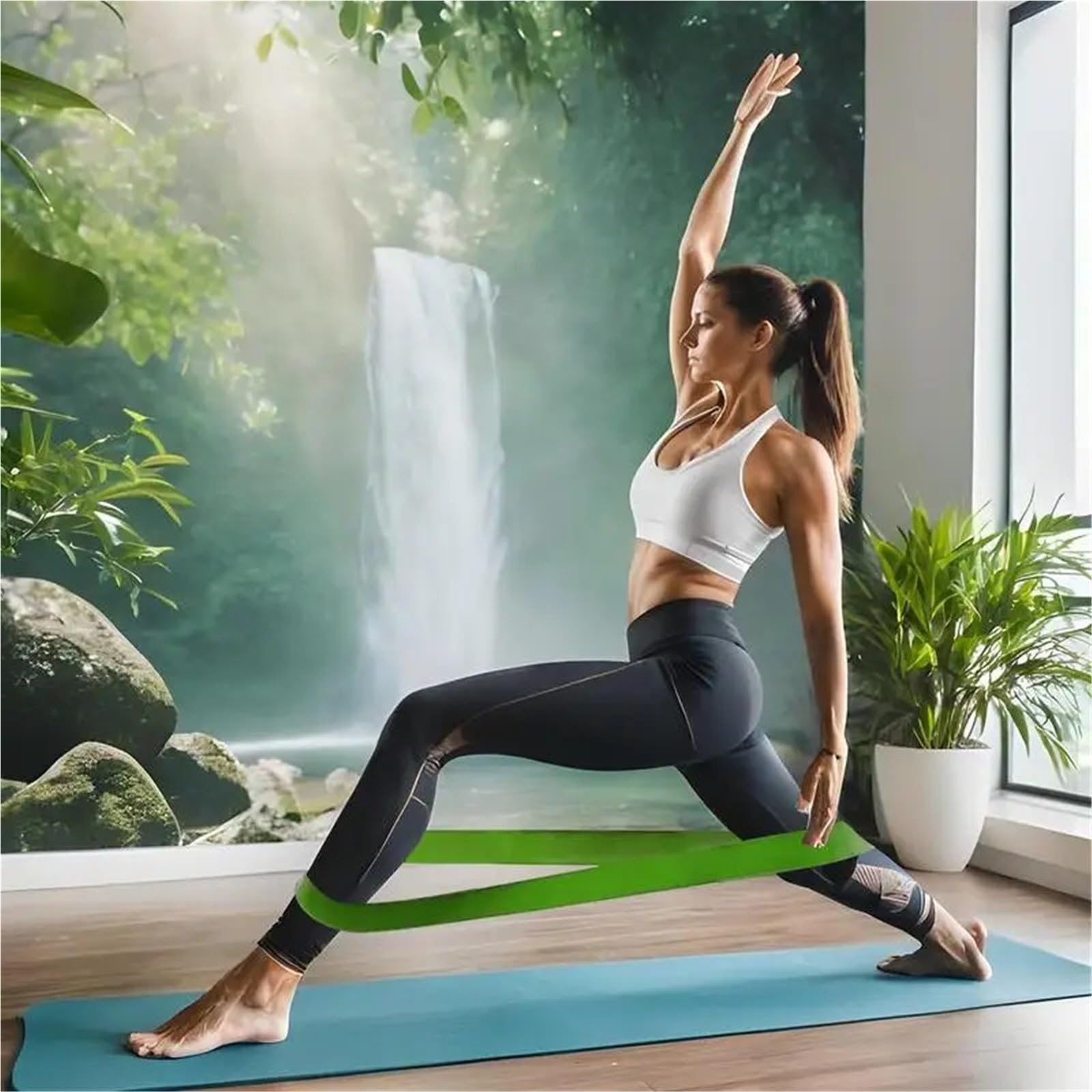 4 fasce elastiche for esercizi, for allenamento, accessori for per Allenamento