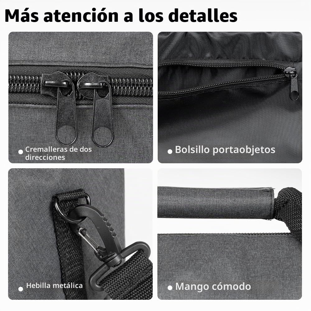AMBITFUL versión ampliada trípode Bolsa de Transporte 100CM / 39.3inch para Soportes de luz, Soporte del Auge, Paraguas y Accesorios de fotografía trípode(100cm/39.3in) x (Φ22cm/8.66in)